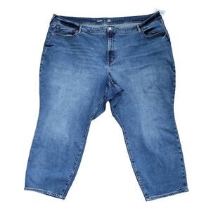 Old Navy Plus Sz 28 High Rise Curvy OG Straight Jeans Extra Stretch Women Sz 28